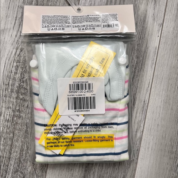 GAP Girls Easter Colors Pajama Set w/Shorts Size 4T NWT - Picture 3 of 3